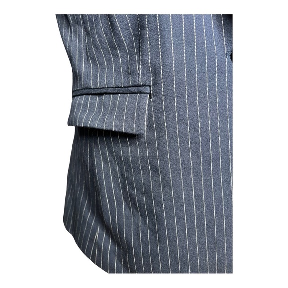 Banana Republic Pinstripe Blazer Jacket - Womens Size 8 - Picture 5 of 12